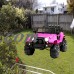 Zimtown 12V Ride On Car Truck W/ Remote Control, 3 Speeds, LED Headlights,Spring Suspension 4 Colors   